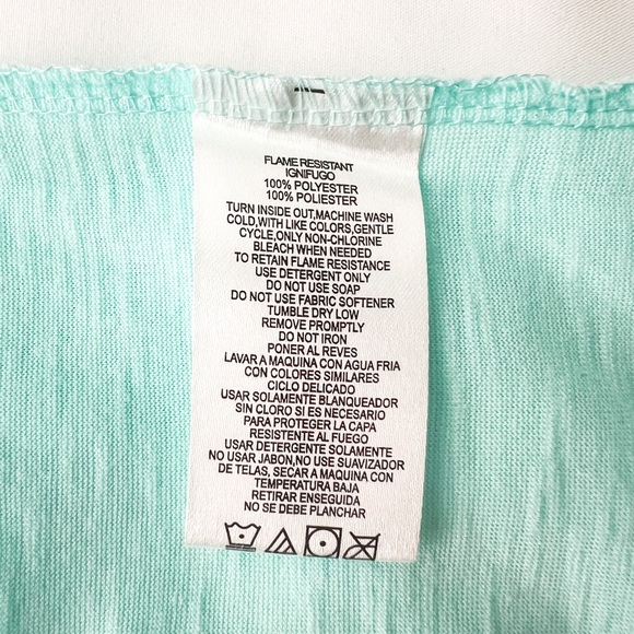 Sleep On It Girls Unicorn Floral 2-Piece Pajama Shorts Sleep Set, L (14/16) - Picture 8 of 10